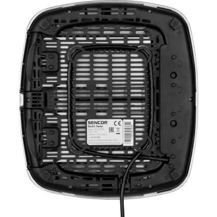 Sencor - Toster s četiri otvora 1600W/230V matni krom
