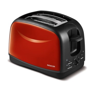 Sencor  - Toster s dva otvora 850W/230V crvena