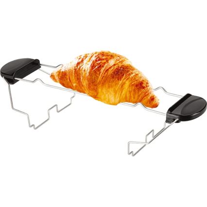 Sencor - Toster sa dva utora i rešetkom za podgrijavanje 1000W/230V bež