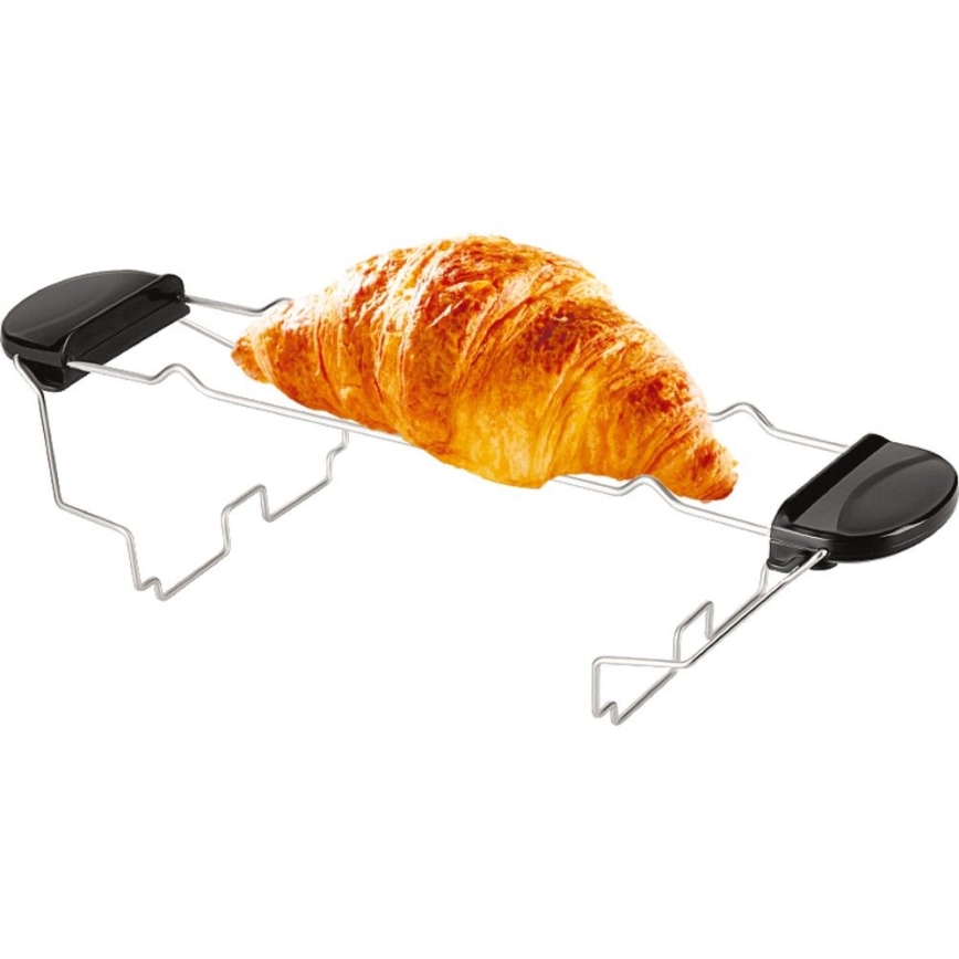 Sencor - Toster sa dva utora i rešetkom za podgrijavanje 1000W/230V bež