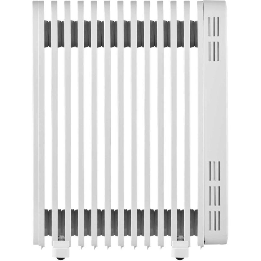 Sencor - Uljni radijator s 13 rebara 1000/2500W/230V bijeli + daljinski upravljač