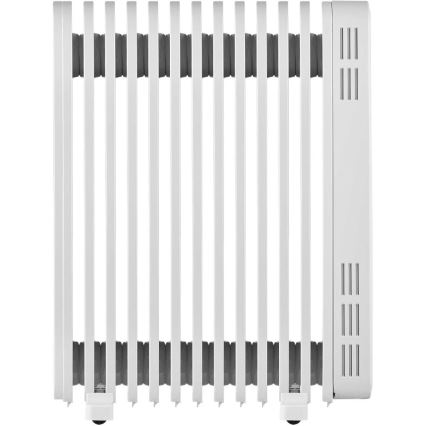 Sencor - Uljni radijator s 13 rebara 1000/2500W/230V bijela + daljinski upravljač