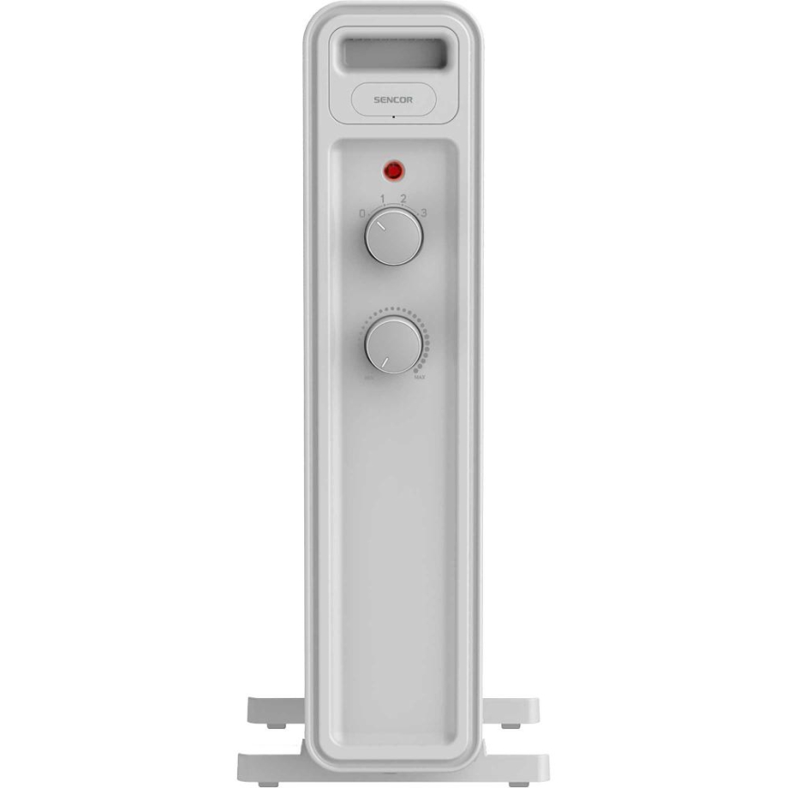 Sencor - Uljni radijator s 7 rebara 600/900/1500W/230V bijela