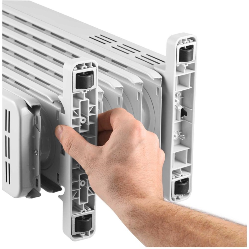 Sencor - Uljni radijator s 7 rebara 600/900/1500W/230V bijela