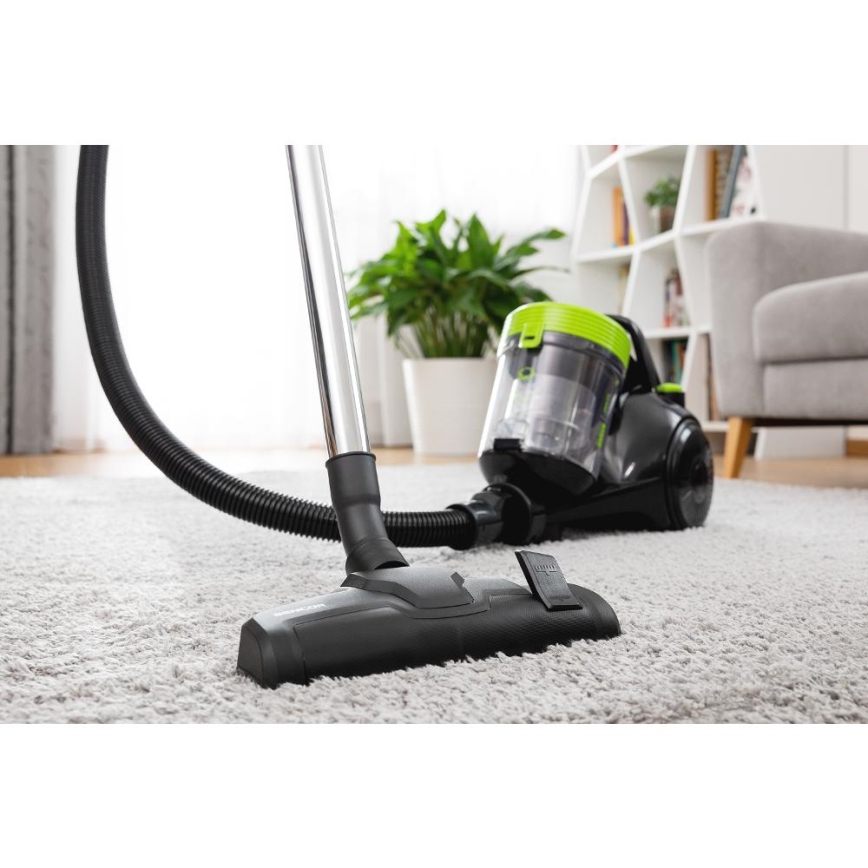 Sencor - Usisavač bez vrećice 2 l 700W/230V crna/zelena