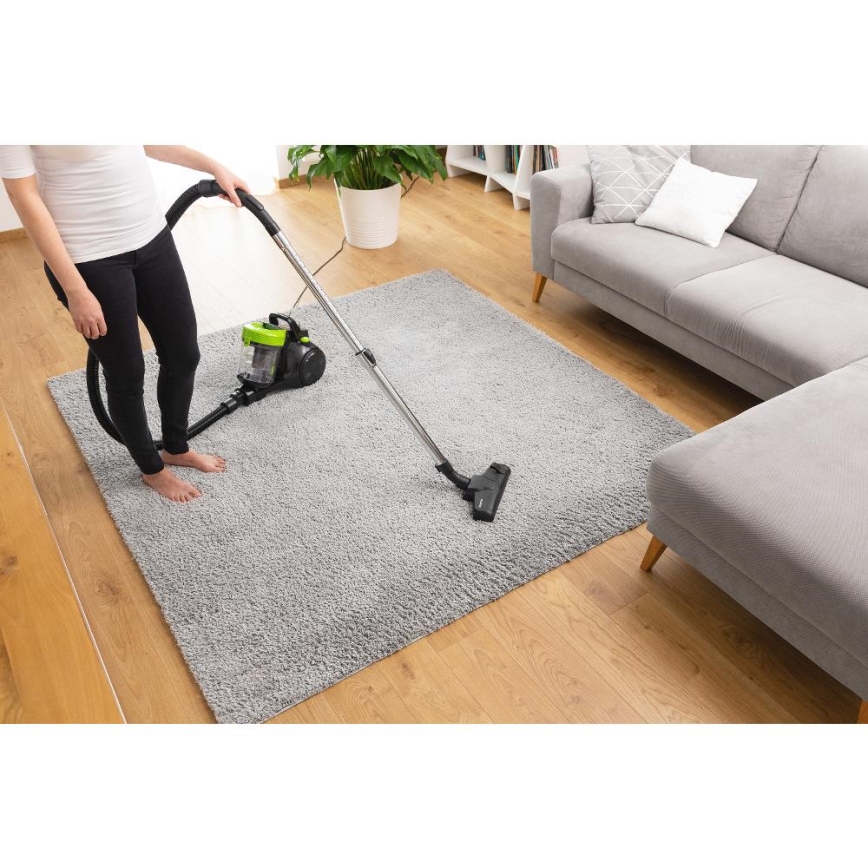 Sencor - Usisavač bez vrećice 2 l 700W/230V crna/zelena