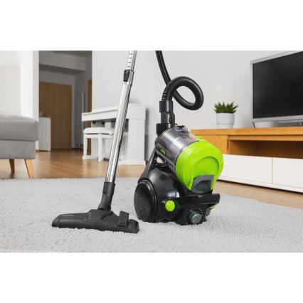 Sencor - Usisavač bez vrećice 2 l 700W/230V crna/zelena