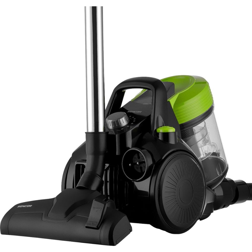 Sencor - Usisavač bez vrećice 2 l 700W/230V crna/zelena