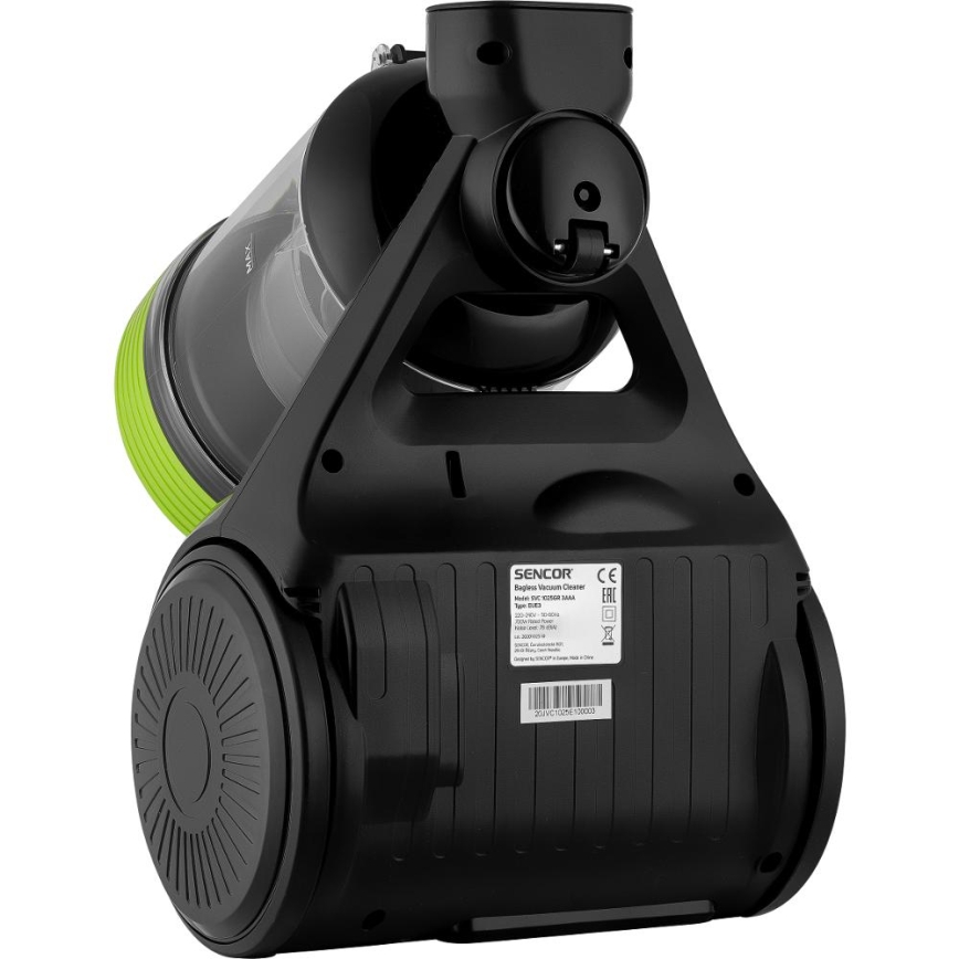 Sencor - Usisavač bez vrećice 2 l 700W/230V crna/zelena