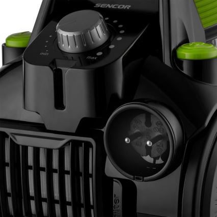 Sencor - Usisavač bez vrećice 2 l 700W/230V crna/zelena