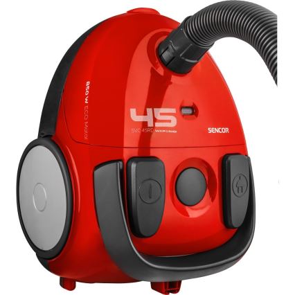 Sencor - Usisavač s vrećicom 1,5 l 850W/230V crveni/crni