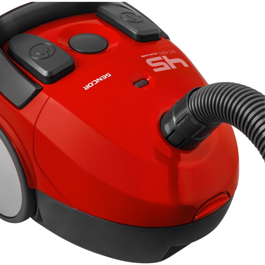 Sencor - Usisavač s vrećicom 1,5 l 850W/230V crveni/crni