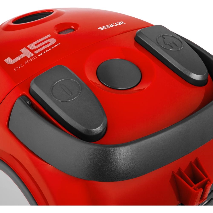 Sencor - Usisavač s vrećicom 1,5 l 850W/230V crveni/crni
