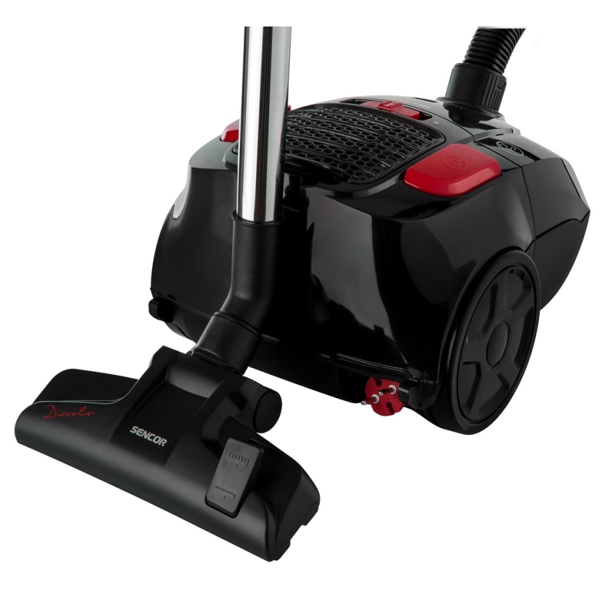 Sencor - Usisivač 3 l 700W/230V crna/crvena
