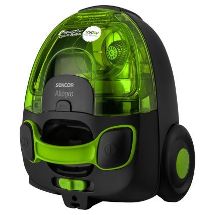 Sencor - Usisivač bez vrećice 1,5 l 890W/230V zelena/crna