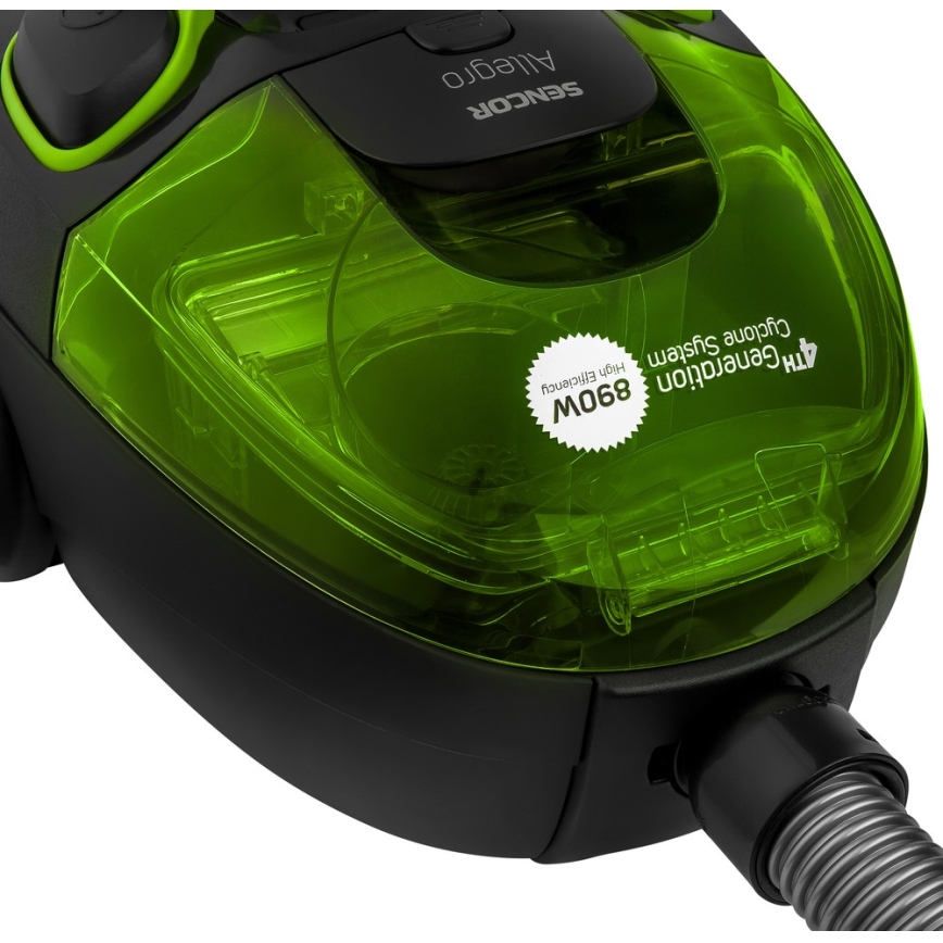 Sencor - Usisivač bez vrećice 1,5 l 890W/230V zelena/crna