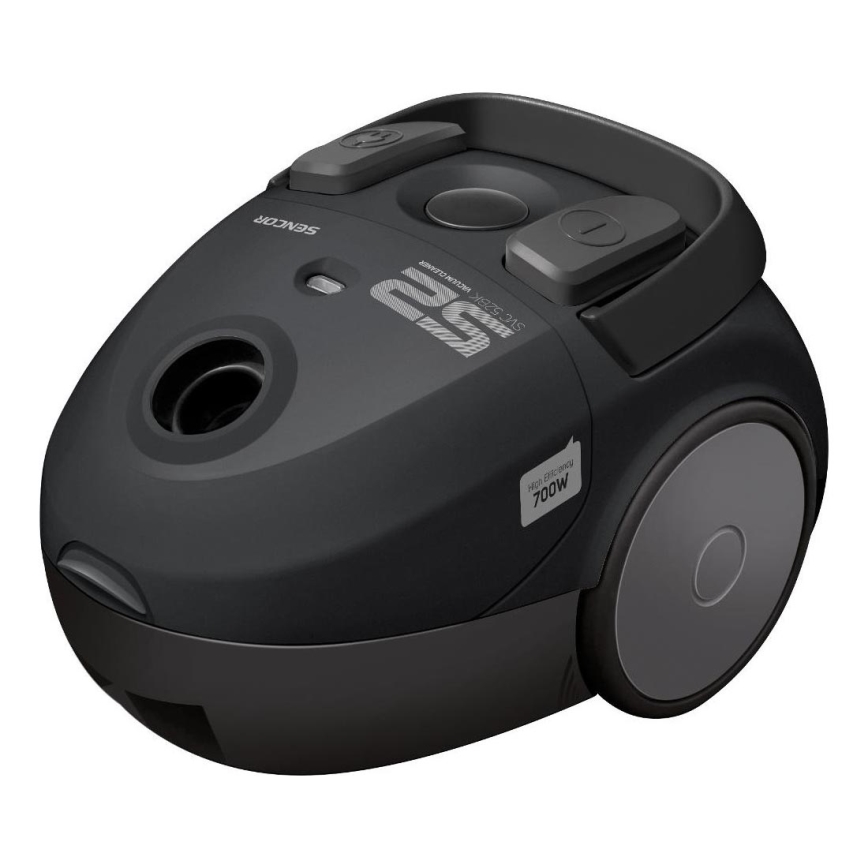 Sencor - Usisivač s vrećicom 1,5 l 700W/230V crna