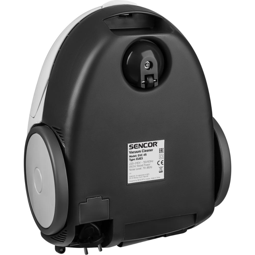 Sencor - Usisivač s vrećicom 1,5 l 850W/230V bijela