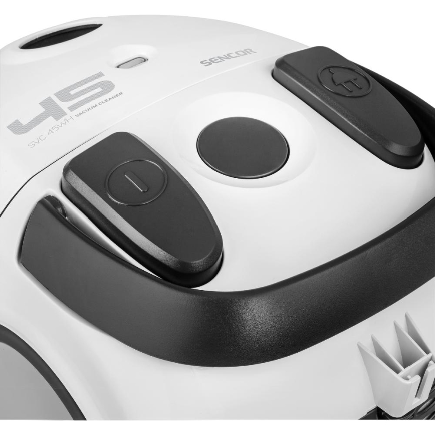 Sencor - Usisivač s vrećicom 1,5 l 850W/230V bijela