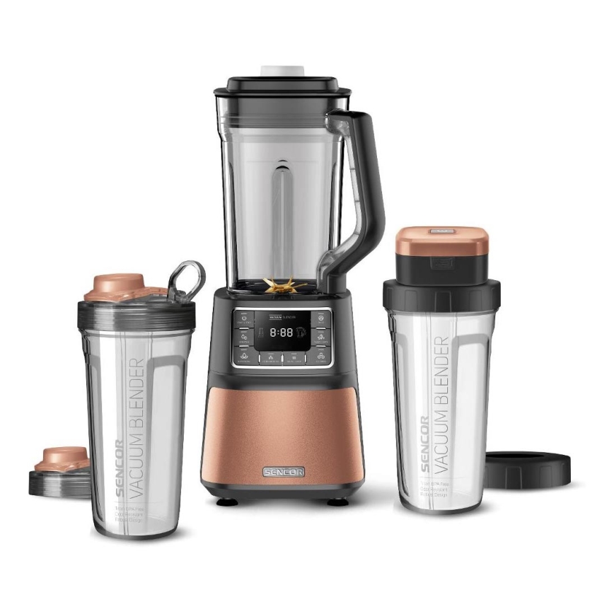 Sencor - Vakuumski blender 1500W/230V bakrena