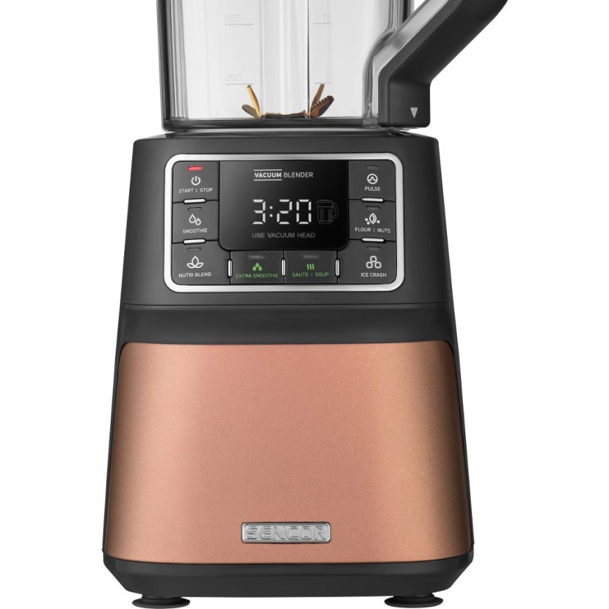 Sencor - Vakuumski blender 1500W/230V bakrena