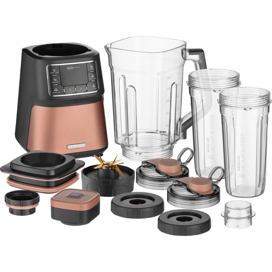 Sencor - Vakuumski blender 1500W/230V bakrena