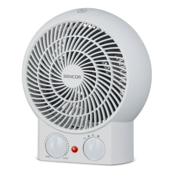 Sencor - Ventilator s grijačem 1200/2000W/230V bijeli