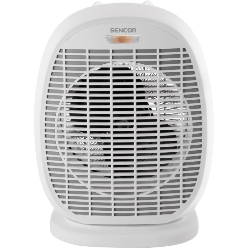 Sencor - Ventilator s grijaćim elementom 1200/2000W/230V bijela/siva