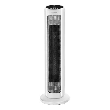 Sencor - Ventilator s keramičkim grijačem 2200W/230V Wi-Fi bijela + daljinski upravljač