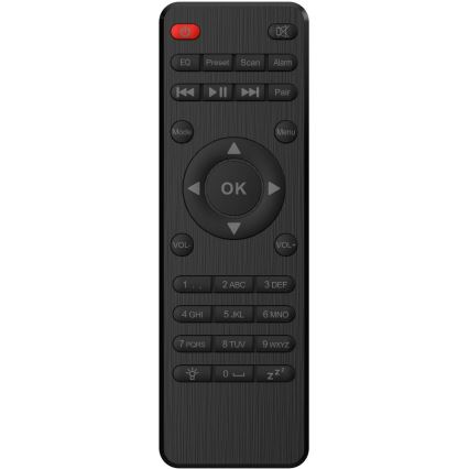 Sencor - Internetski radio 20W/5V Wi-Fi + daljinski upravljač