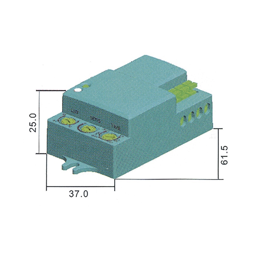 Senzor pokreta mikrovalni MW B 360° 1200W/230V bijeli