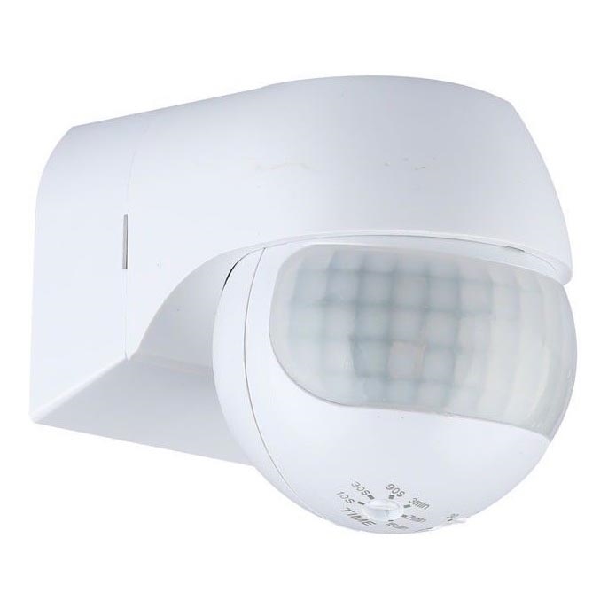 Senzor pokreta PIR 180° 800W/230V IP44 bijela