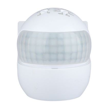 Senzor pokreta PIR 180° 800W/230V IP44 bijela
