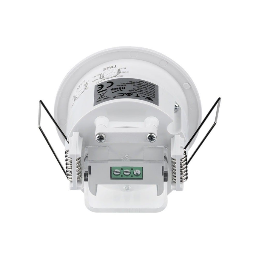Senzor pokreta ugradbeni PIR 360° 300W/230V bijela