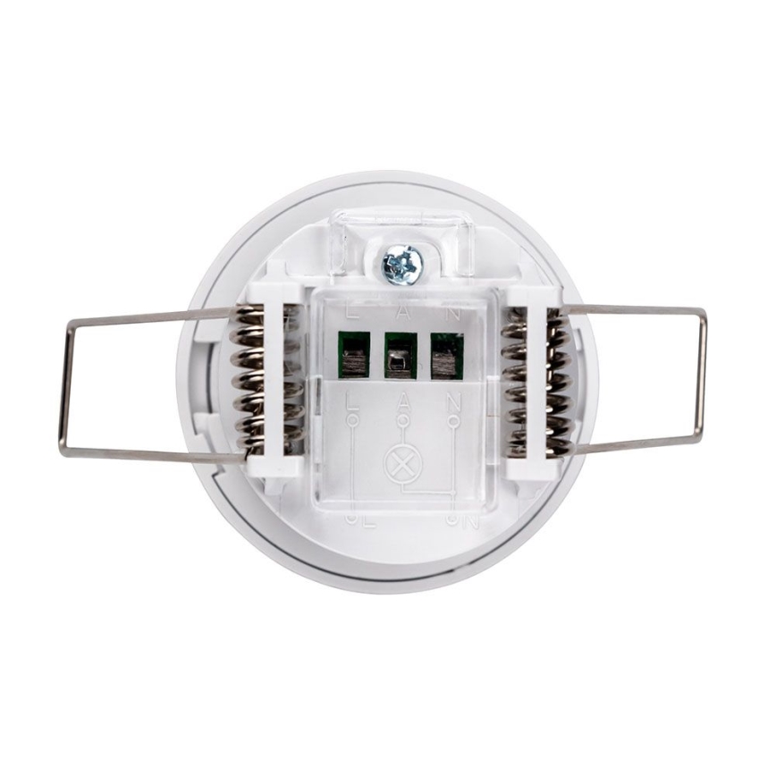 Senzor pokreta ugradbeni PIR 360° 400W/230V bijela