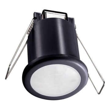 Senzor pokreta ugradbeni PIR 360° 400W/230V crna