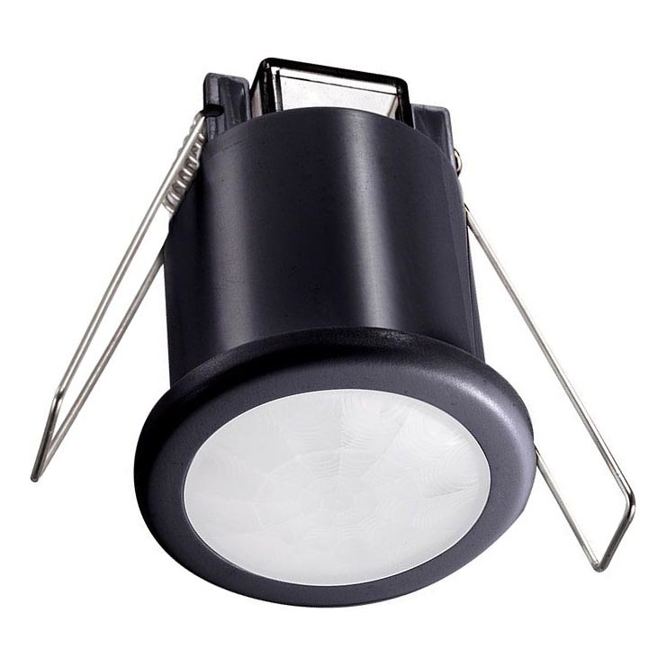 Senzor pokreta ugradbeni PIR 360° 400W/230V crna