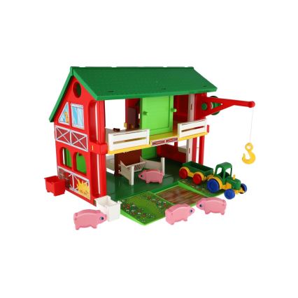 Seoska kućica s priborom