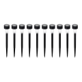 SET 10x LED Solarna lampa LED/0,06W/1,2V 6000K IP44 40 mAh