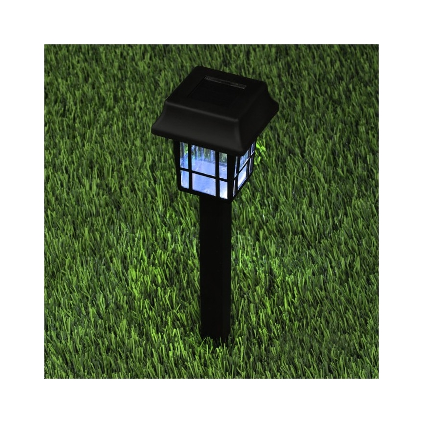SET 12x LED Solarna lampa LED/0,06W/1,2V 1xAA 6500K IP44 100 mAh
