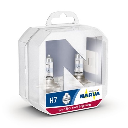 SET 2x Auto žarulja H7 PX26d/55W/12V - Narva 48071RPNVAS2