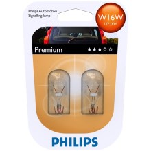 SET 2x Auto žarulja Philips VISION 12067B2 W16W W2,1x9,5d/16W/12V