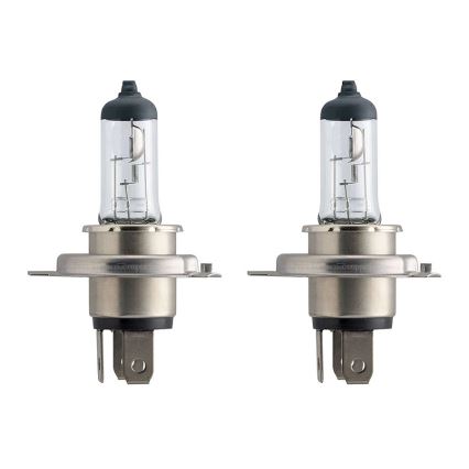 SET 2x Auto žarulja Philips VISION 12342PRC2 H4 P43t-38/60W/55W/12V 3200K