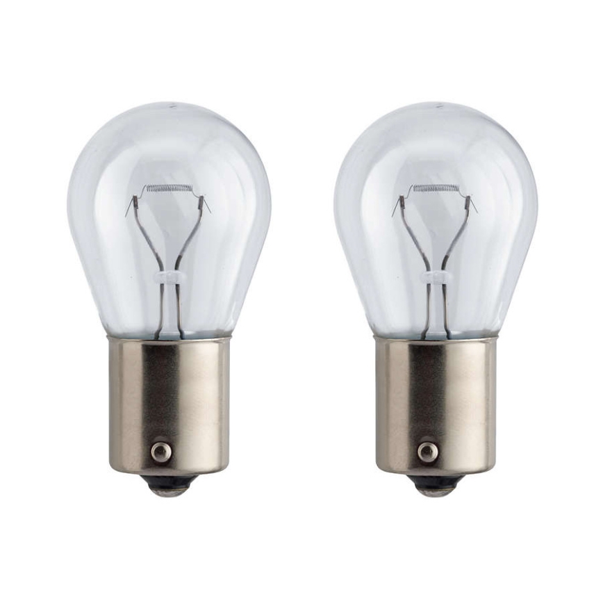SET 2x Auto žarulja Philips VISION 12498B2 P21W BA15s/21W/12V