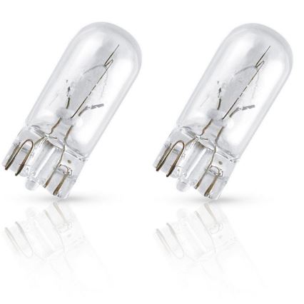 SET 2x Auto žarulja Philips VISION PLUS WB T10 W2,1x9,5D/6W/12V