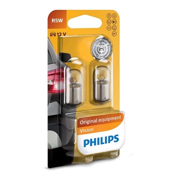 SET 2x Autožarulja Philips VISION 12821B2 R5W BA15s/5W/12V