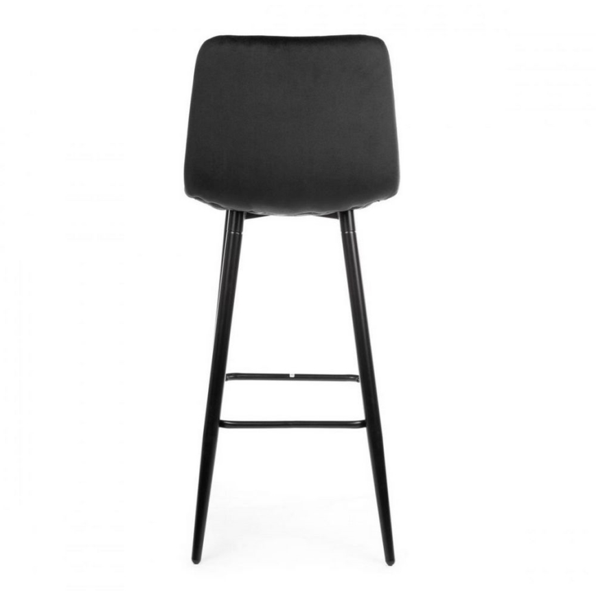 SET 2x Barska stolica HOKER 105x44 cm crna