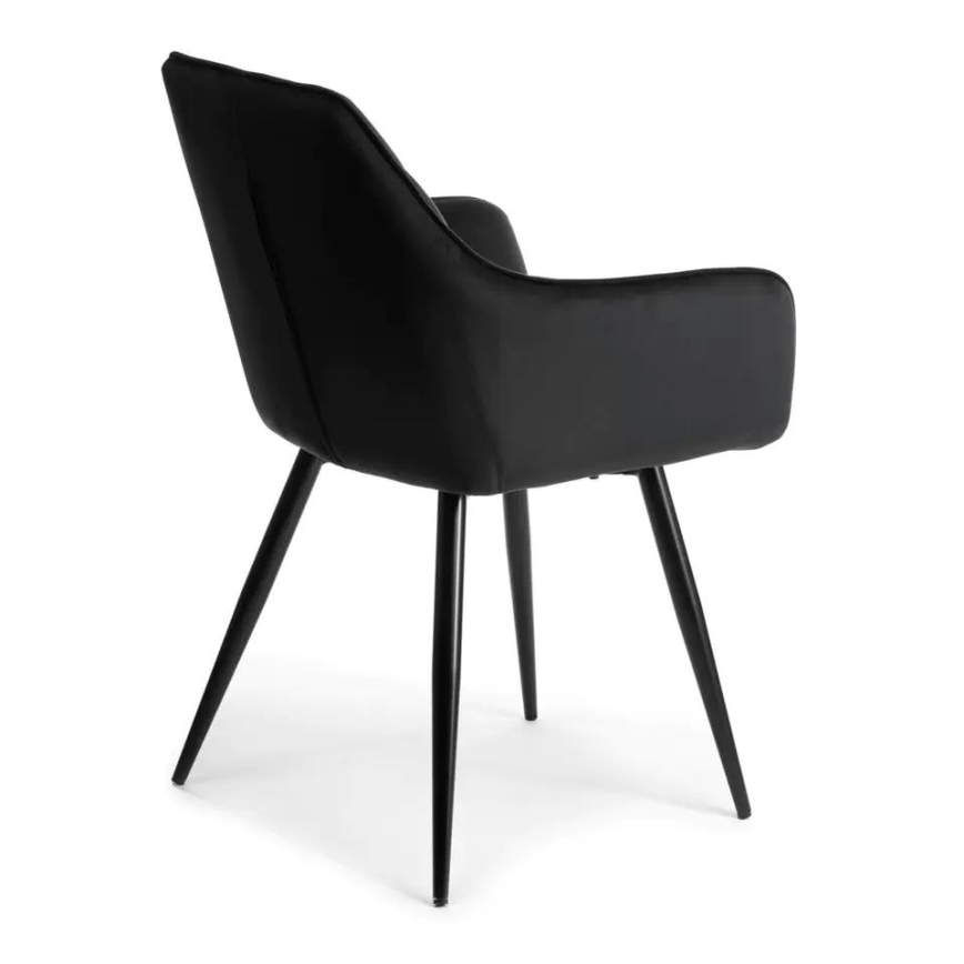 SET 2x Stolice za blagovaonicu SAMETTI crne