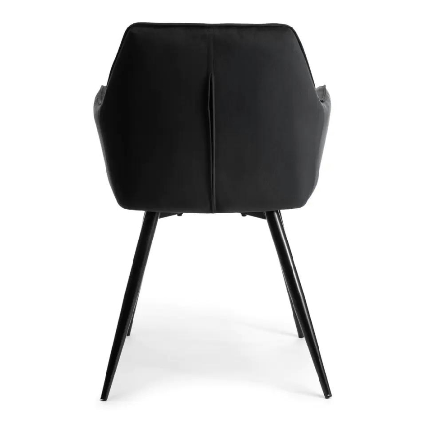 SET 2x Stolice za blagovaonicu SAMETTI crne