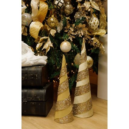 SET 2x Božićna dekoracija 40/50 cm drvce